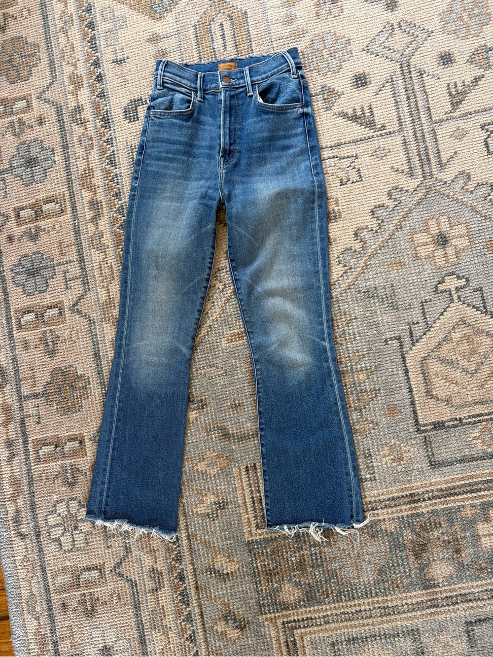 Mother Jeans - The Hustler Ankle Fray